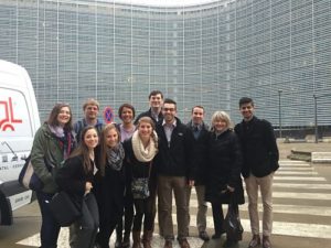 AT the European Commission with Drake students, Jan_opt