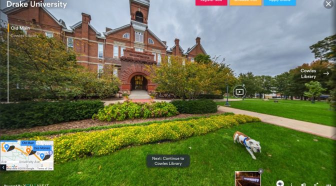 Explore campus with the new virtual tour