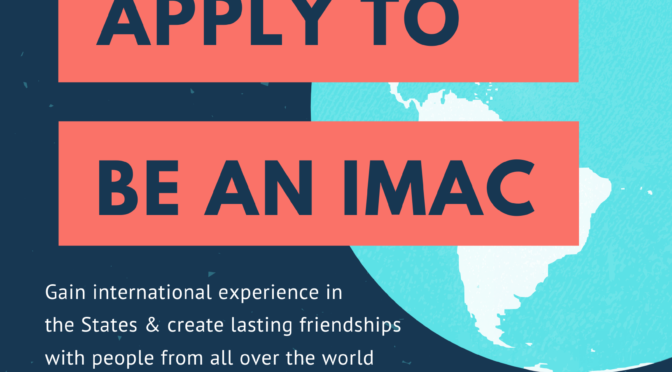 Apply to be an IMAC International Peer Mentor