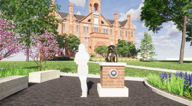 Bulldog Plaza and additional streetscape elements to be added this summer