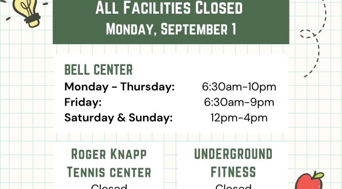 Rec Services Hours